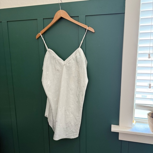 Vintage Morgan Taylor Intimates Stars Moon Sun Nightgown Slip Dress - Picture 9 of 12